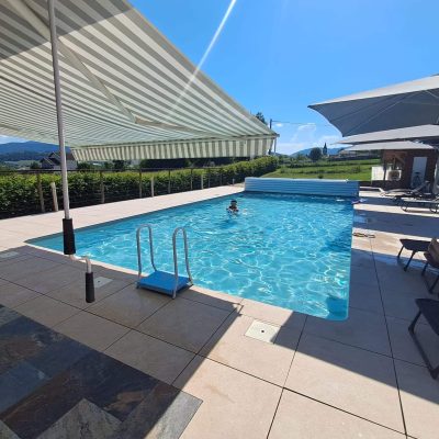 Vue de la piscine
